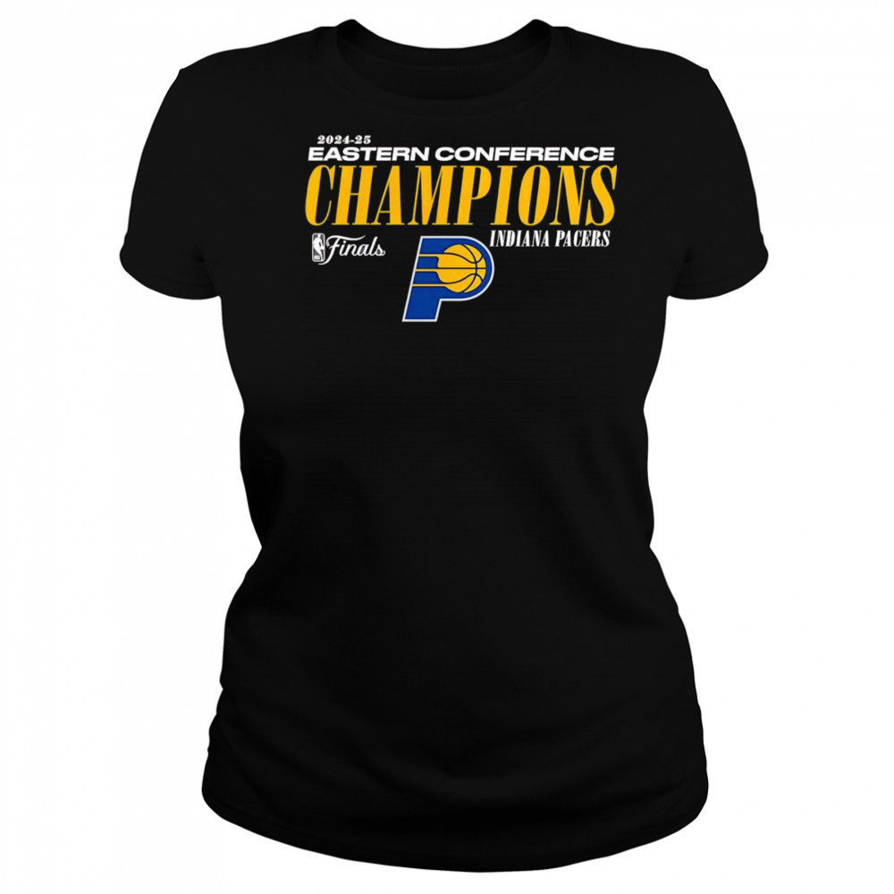 Indiana Pacers 2025 Eastern Conference Champions Basketball shirt Women's T-shirt