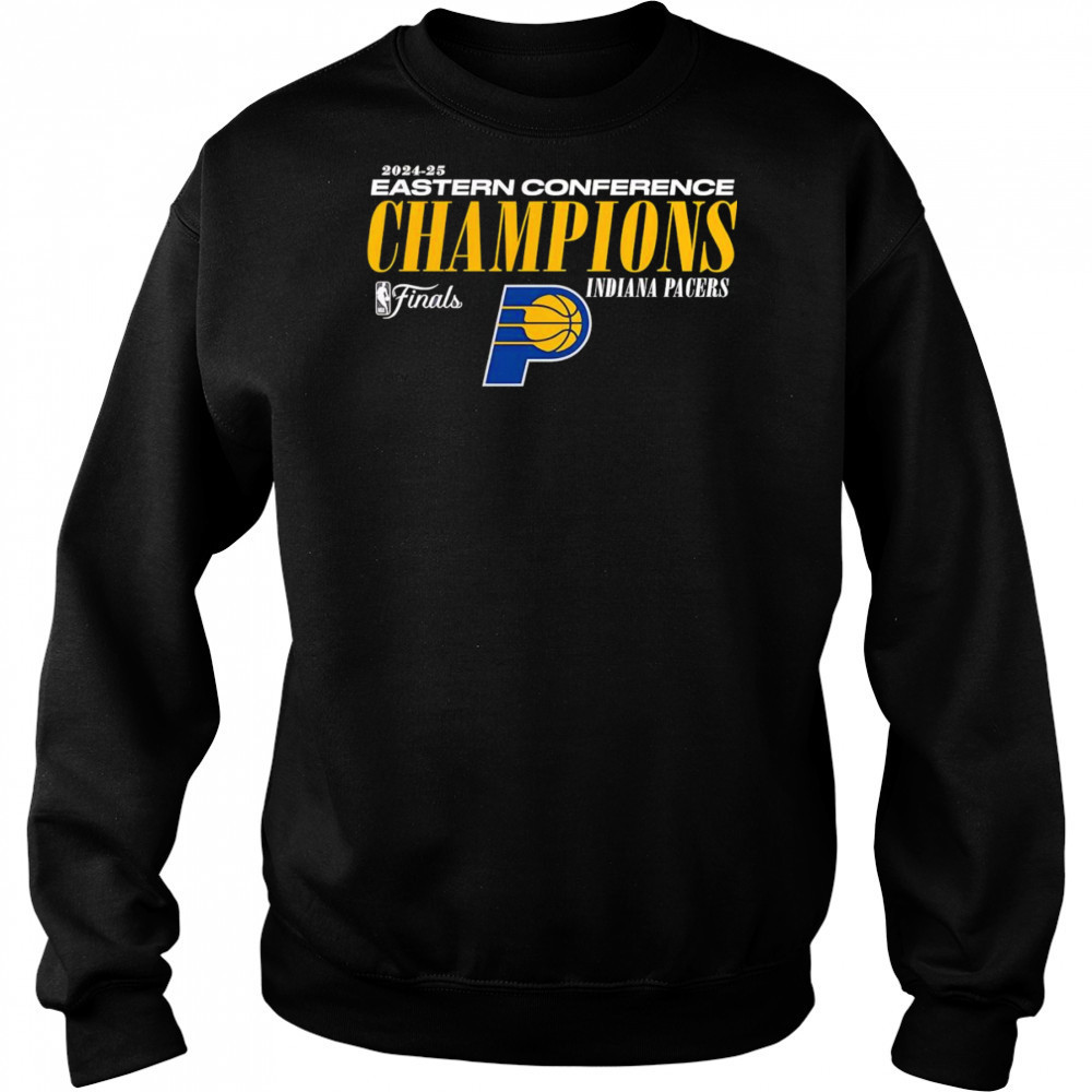 Indiana Pacers 2025 Eastern Conference Champions Basketball shirt Hoodie