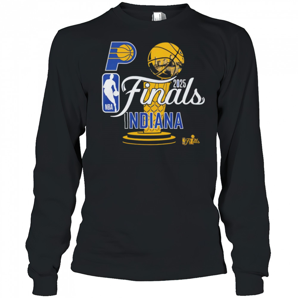 Indiana Pacers 2025 NBA Finals Logoman shirt Long Sleeved