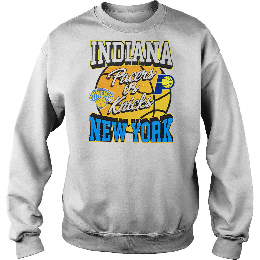 Indiana Pacers vs New York Knicks 2025 Eastern Conference Finals Match-up vintage shirt Hoodie