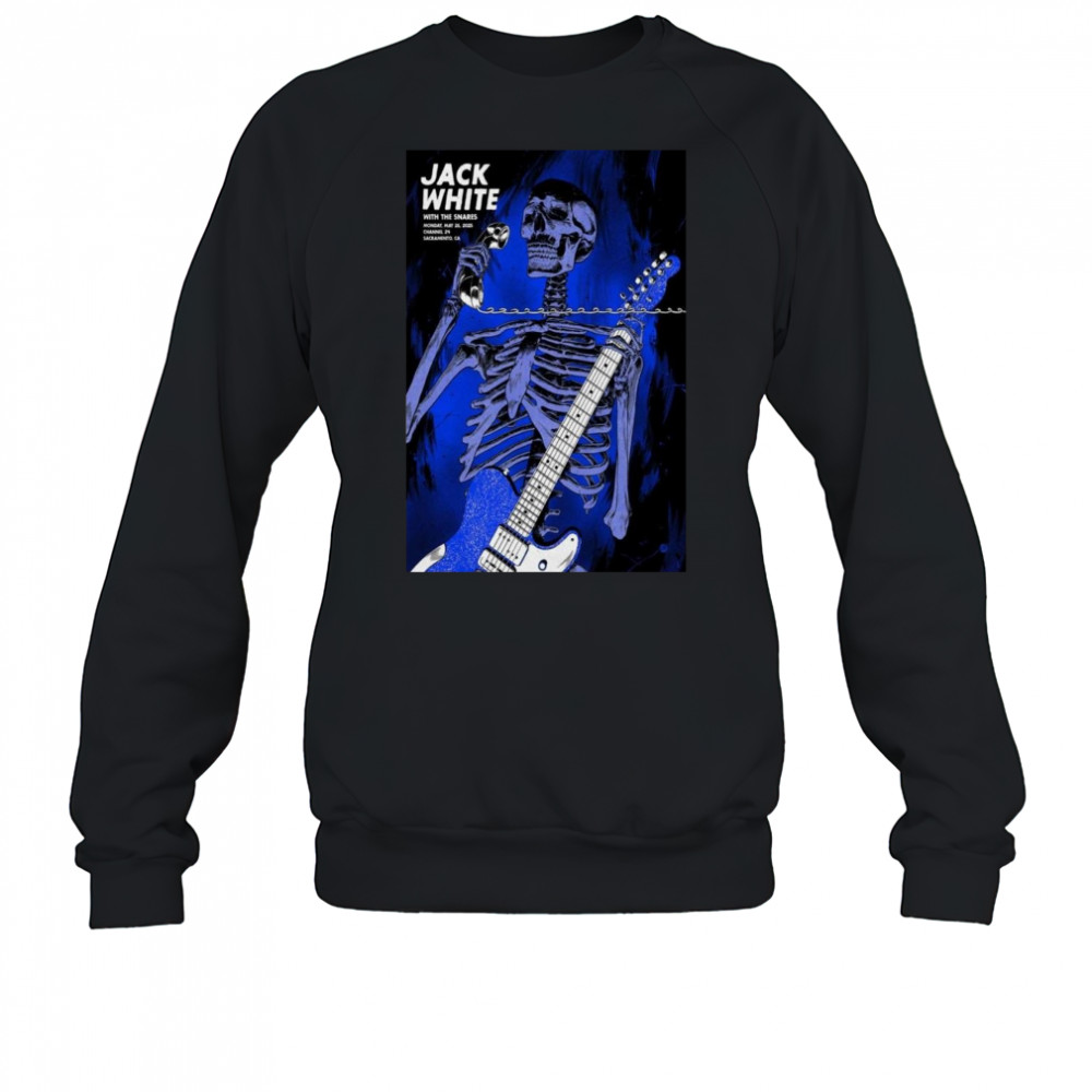 Jack White Channel 24 Sacramento, CA May 26 2025 Concert Shirt Sweatshirt