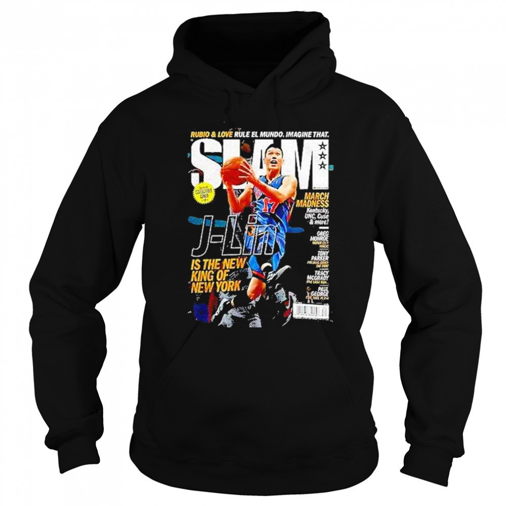 Jeremy Lin New York Knicks Nba Basketball Slam Is The New King Of New York Shirt Sweatshirt