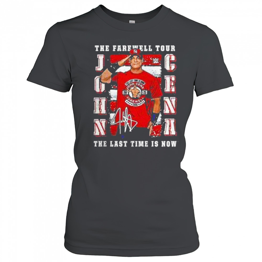 John Cena The Farewell Tour The Last Time Is Now Shirt Women's T-shirt