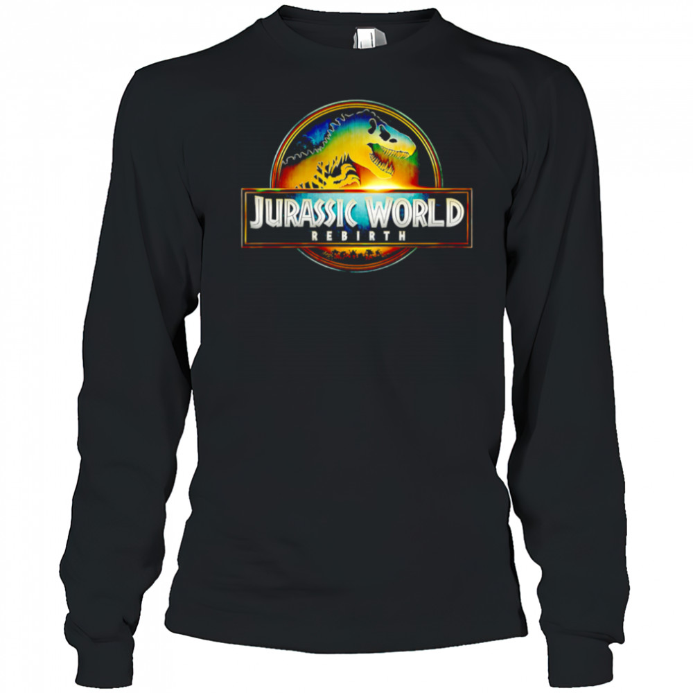 Jurassic World Rebirth logo 2025 shirt Long Sleeved