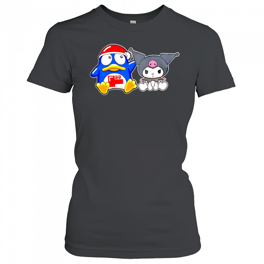 Kuromi x Donpen cute cartoon shirt Women's T-shirt