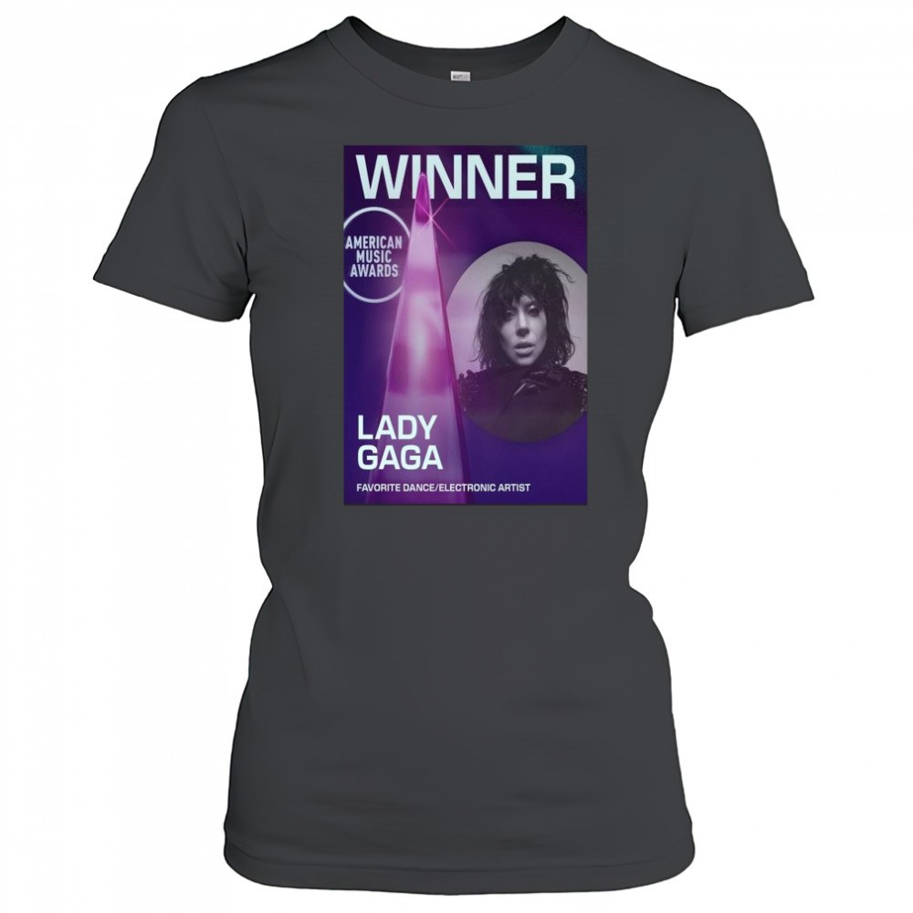 Lady Gaga AMAs 2025 Winner Favorite Dance Electronic Artist Shirt Women's T-shirt