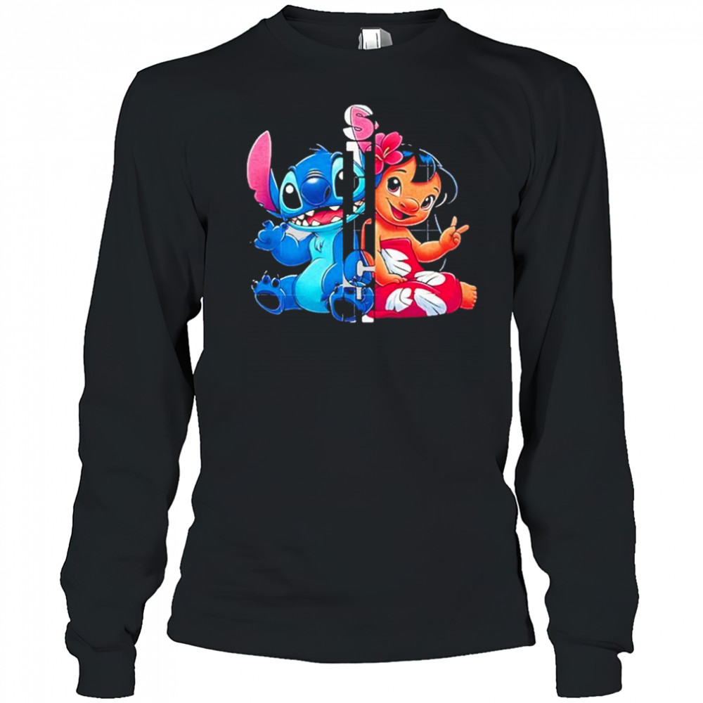 Lilo And Stitch Ohana Vibes Best Friends Forever Shirt Long Sleeved