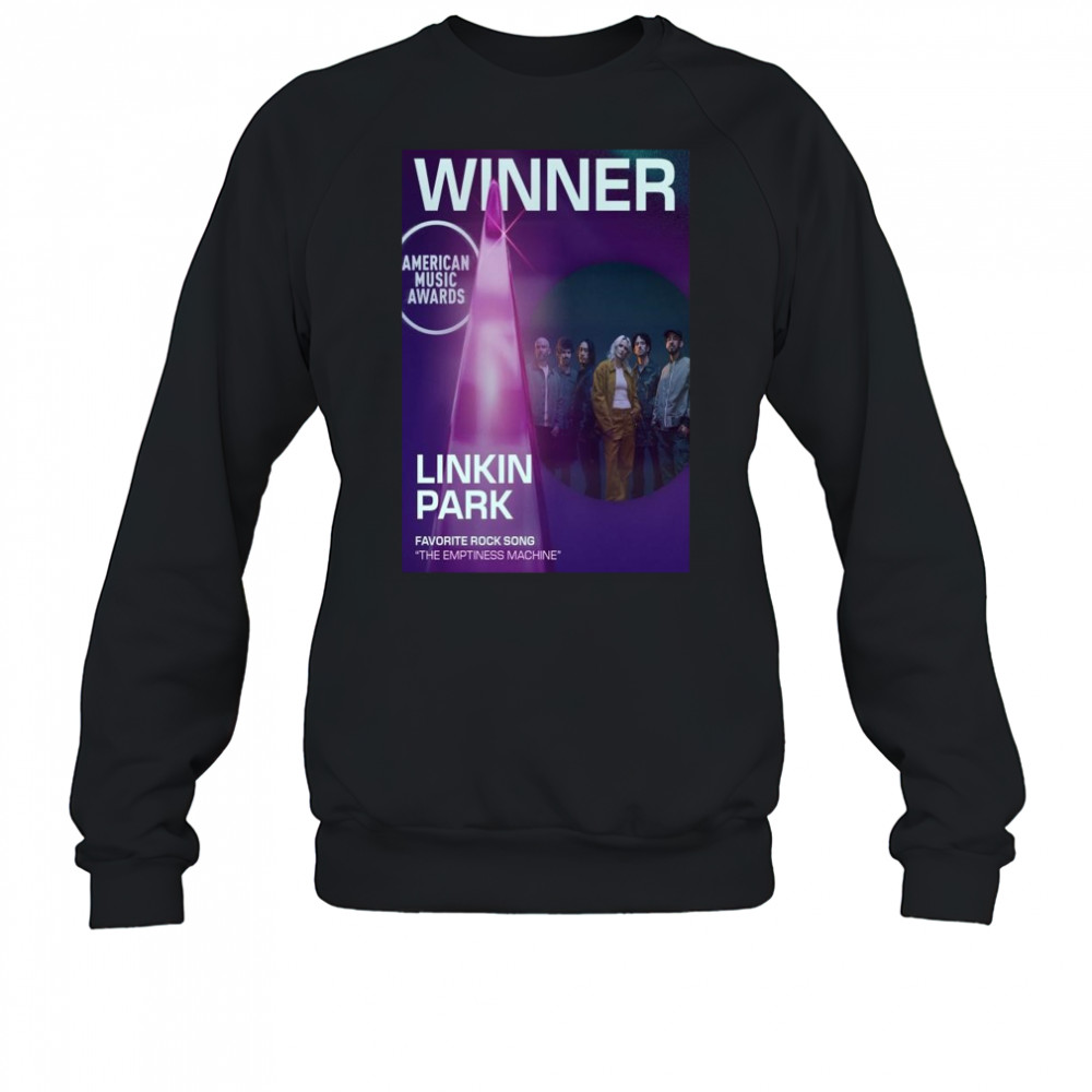 Linkin Park The Emptiness Machine AMAs 2025 Favorite Rock Song Winner Shirt Sweatshirt