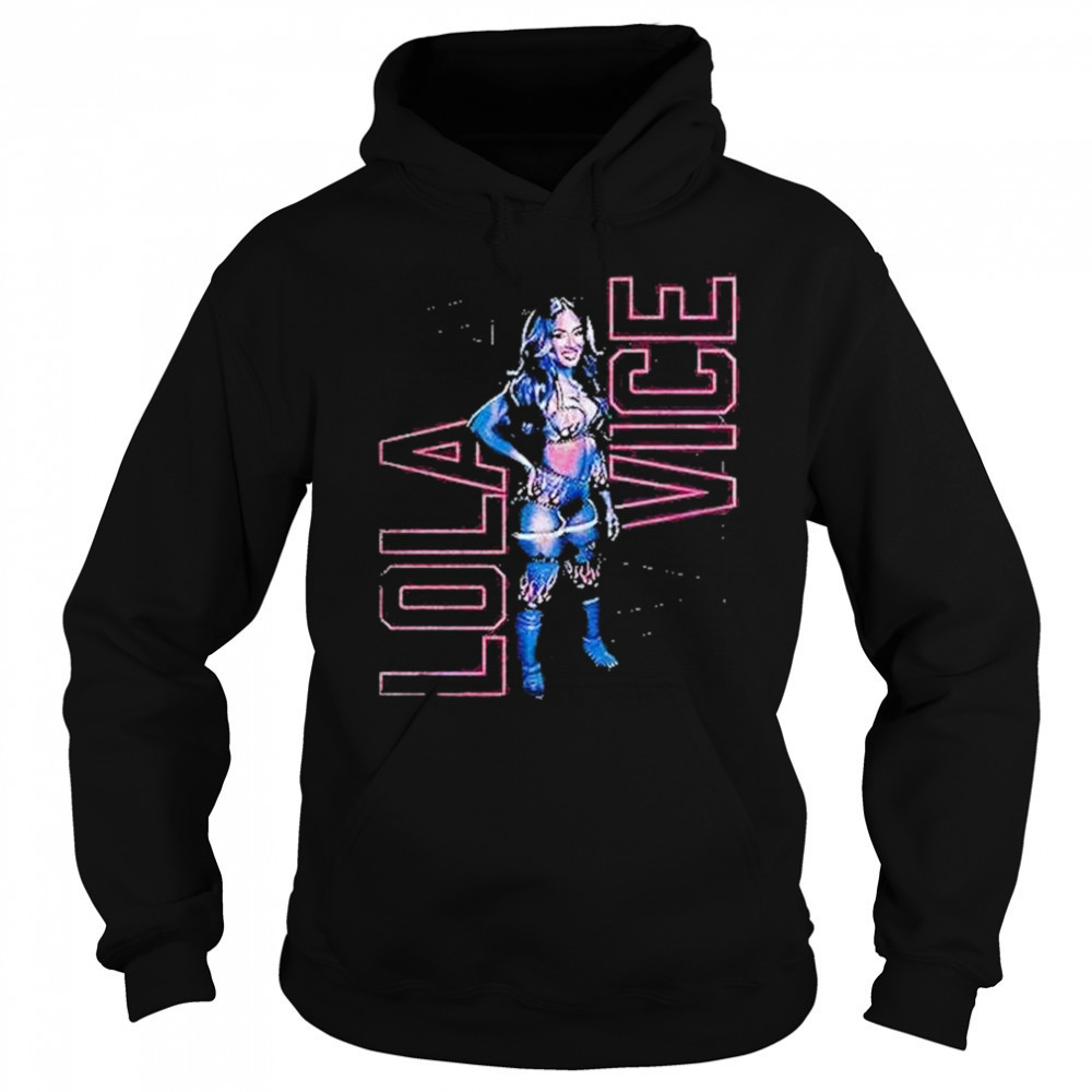 Lola Vice Vertical Outline Wwe Shirt Sweatshirt