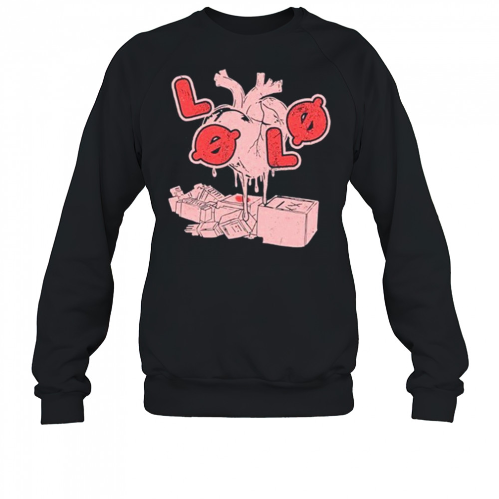 Lolo X Softside Lolo Heart Robot shirt Sweatshirt