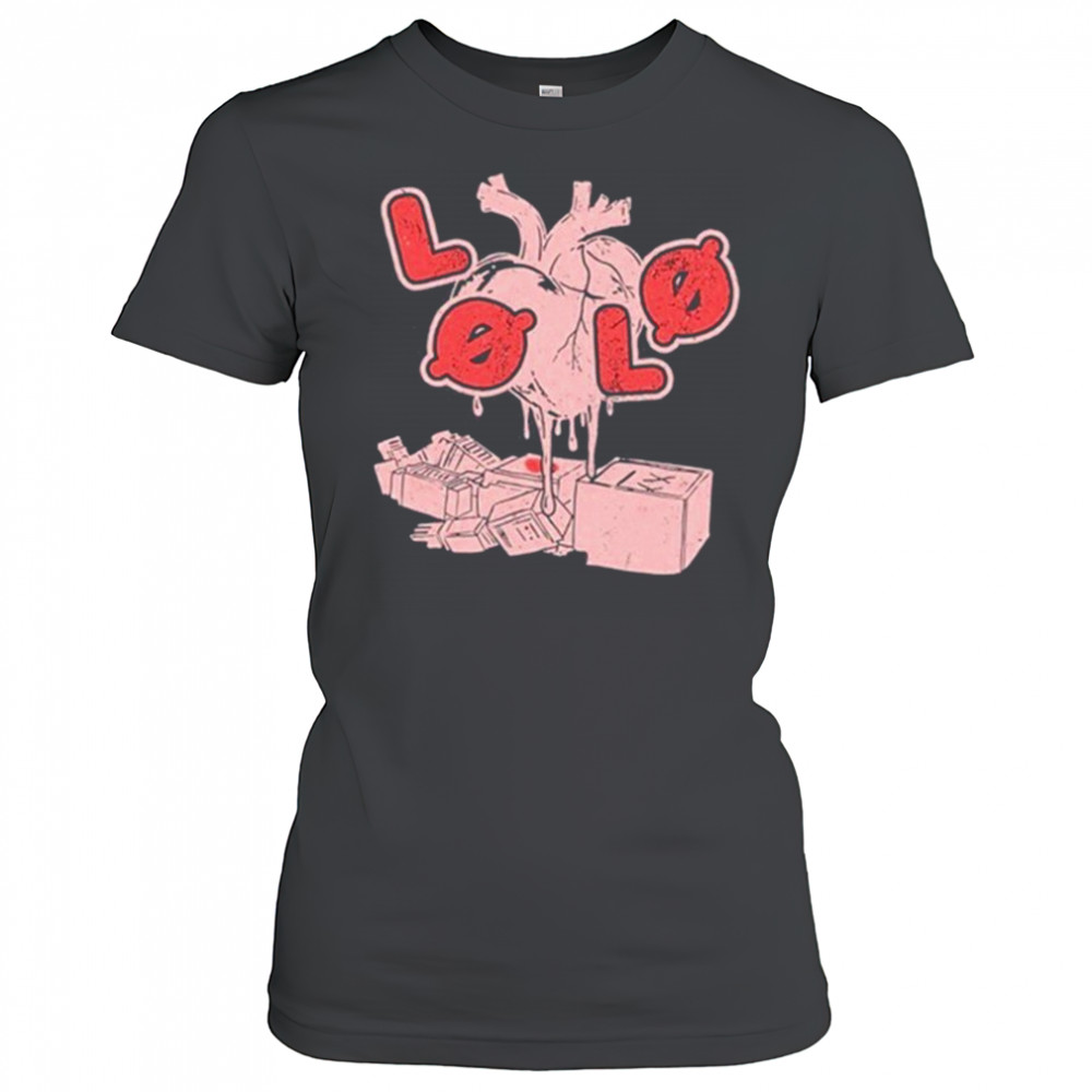 Lolo X Softside Lolo Heart Robot shirt Women's T-shirt
