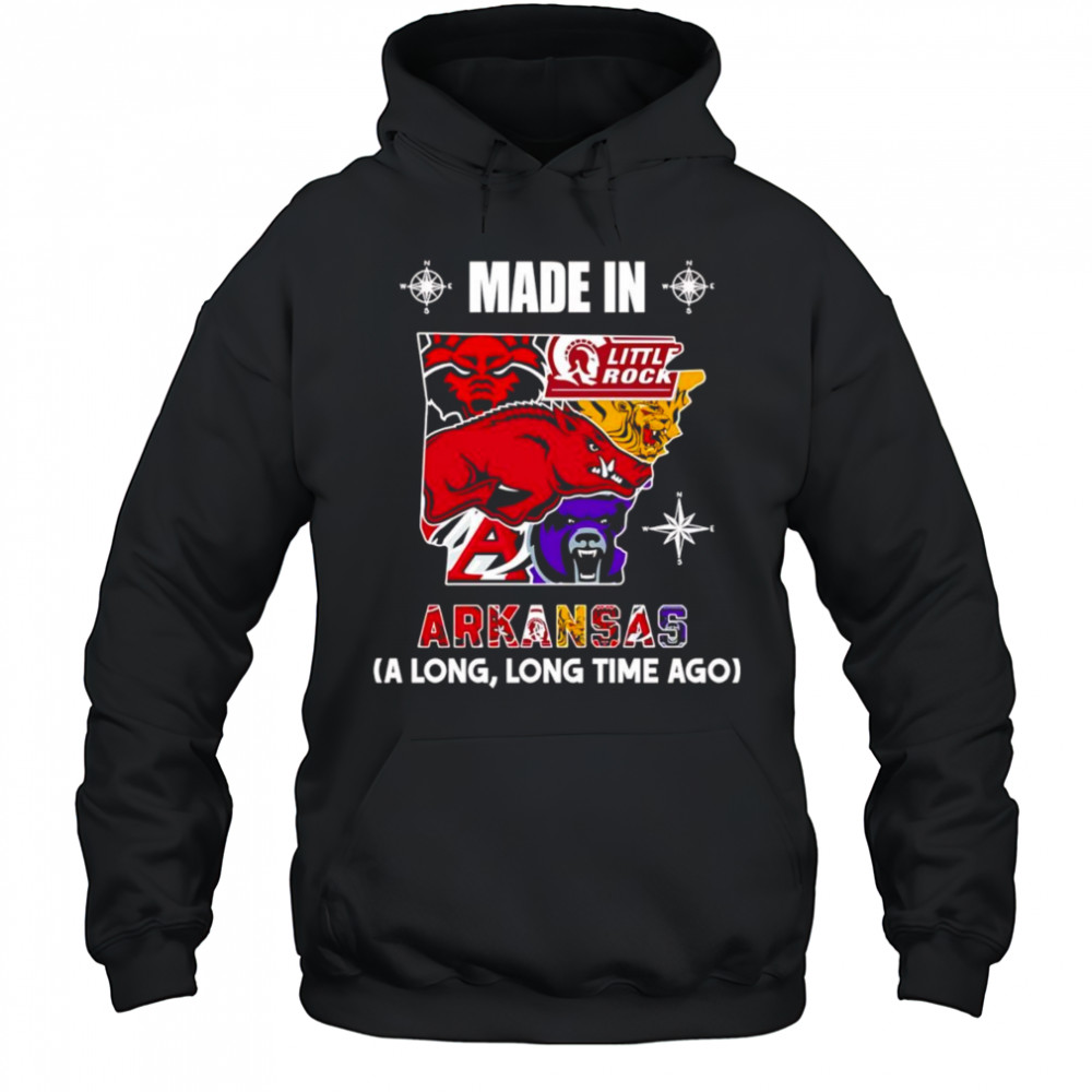 Made in Arkansas a long long time ago shirt Hoodie