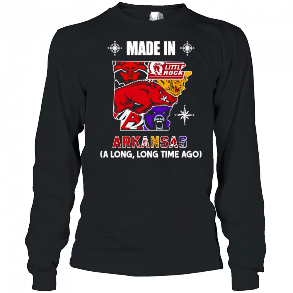 Made in Arkansas a long long time ago shirt Long Sleeved