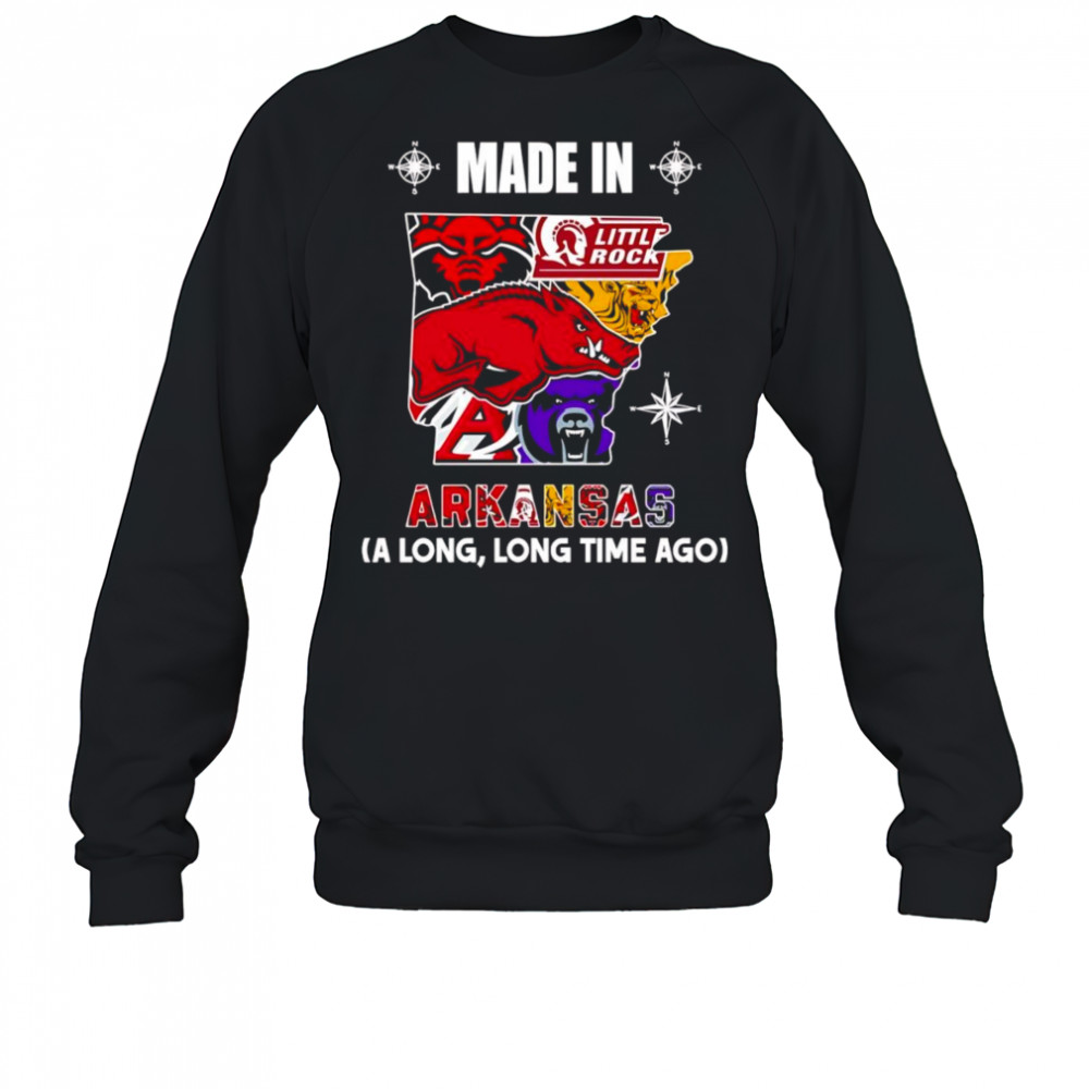 Made in Arkansas a long long time ago shirt Sweatshirt