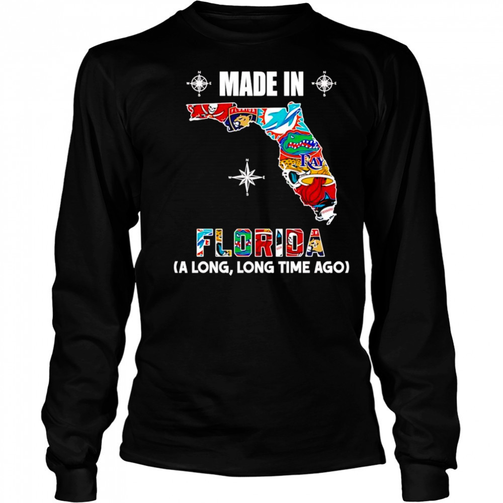 Made in Florida a long long time ago shirt Long Sleeved