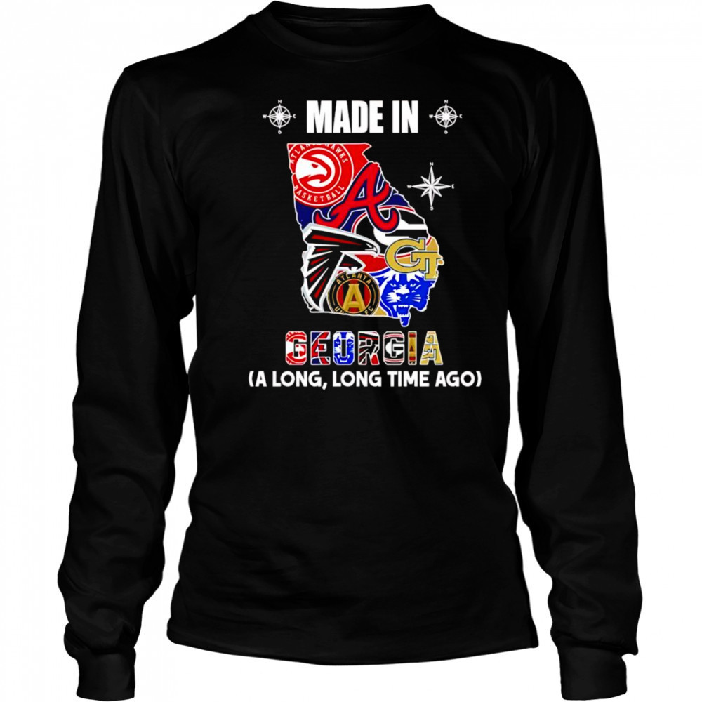 Made in Georgia a long long time ago shirt Long Sleeved
