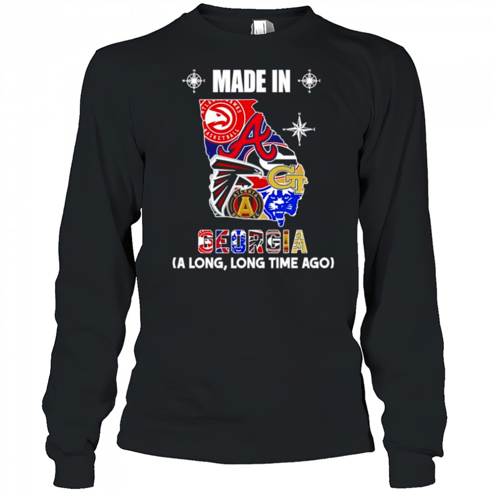 Made in Georgia a long long time ago shirt Long Sleeved