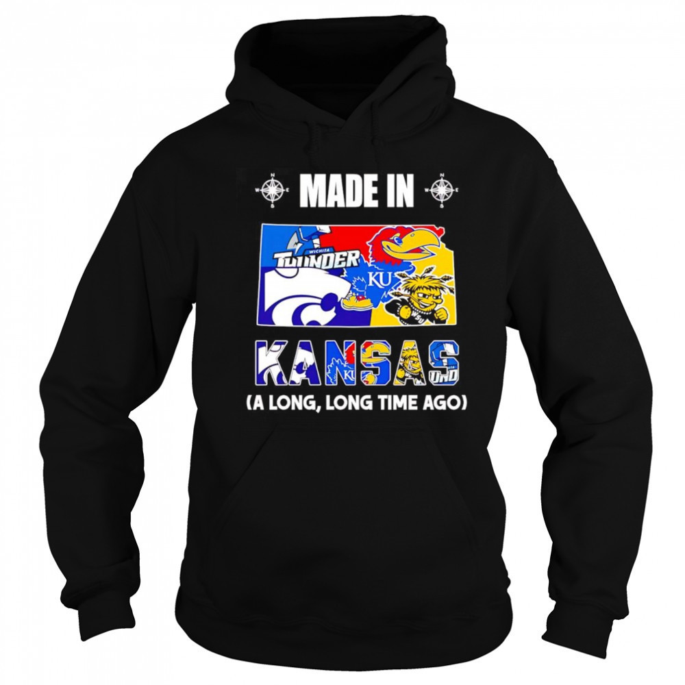 Made in Kansas a long long time ago shirt Sweatshirt