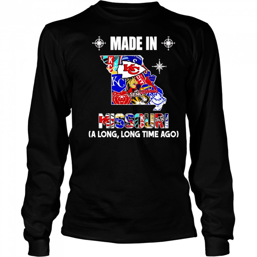 Made in Missouri a long long time ago shirt Long Sleeved