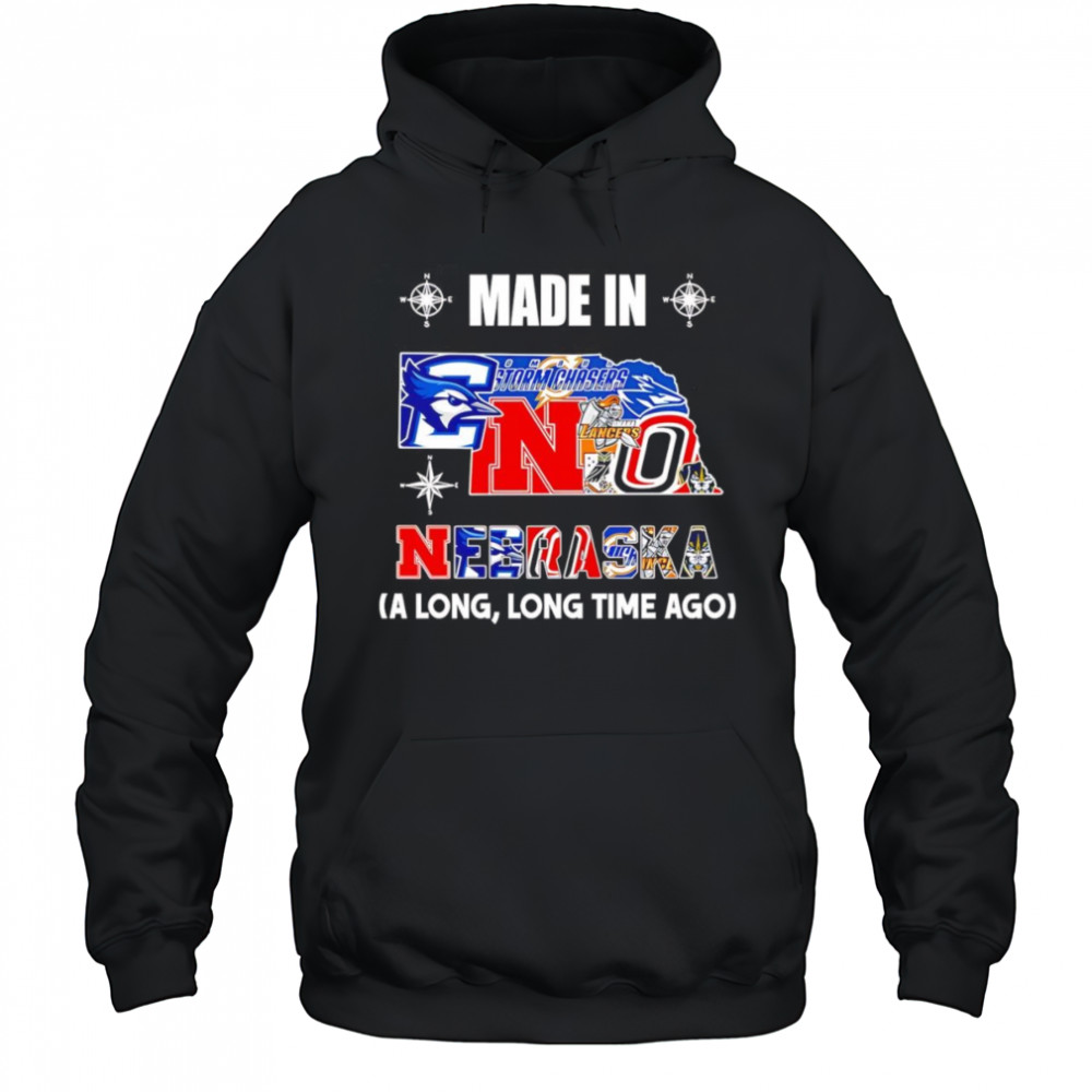 Made in Nebraska a long long time ago shirt Hoodie