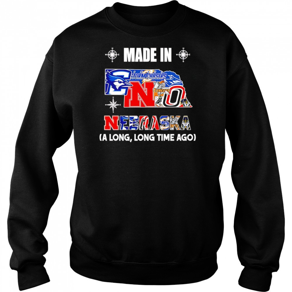 Made in Nebraska a long long time ago shirt Hoodie