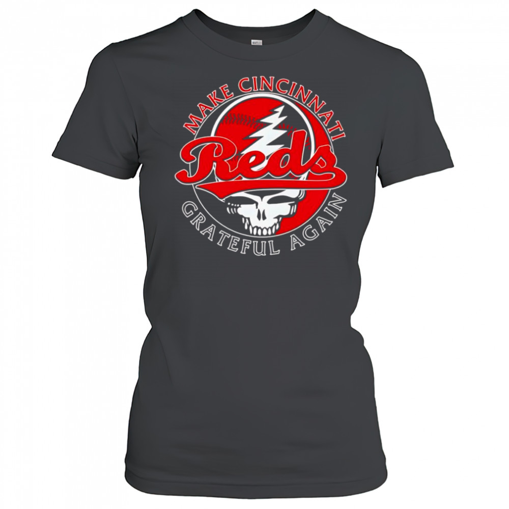 Make Cincinnati Reds Grateful again shirt Women's T-shirt