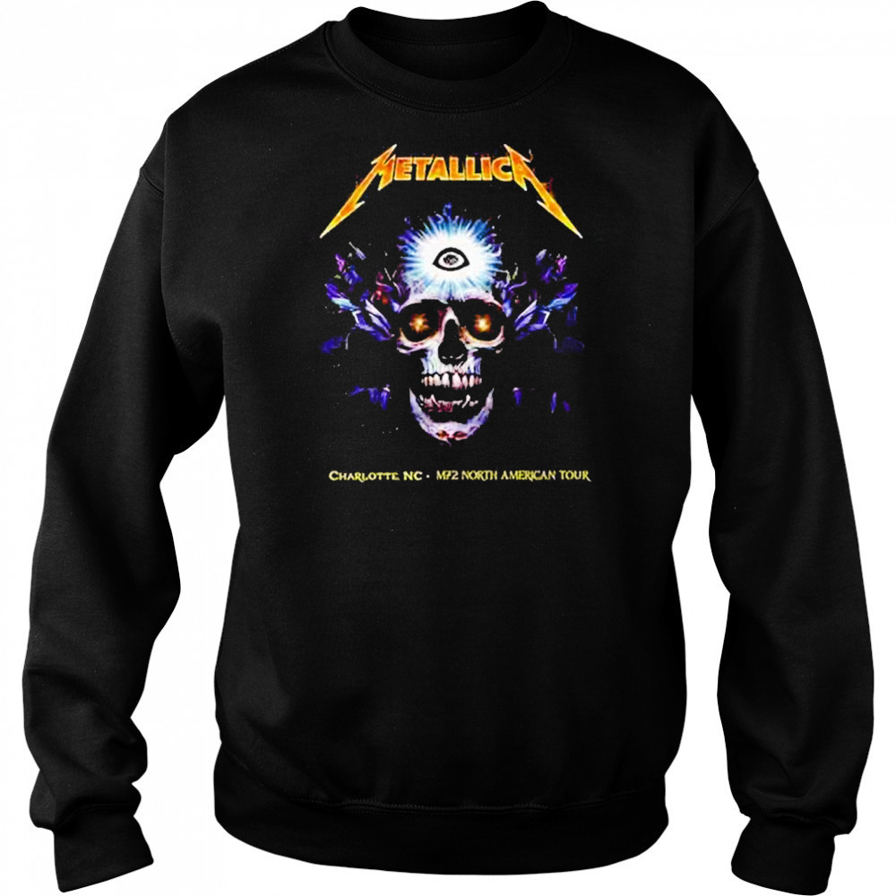Metallica M72 Charlotte NC 2025 Bank Of America Stadium On May 31st shirt Hoodie