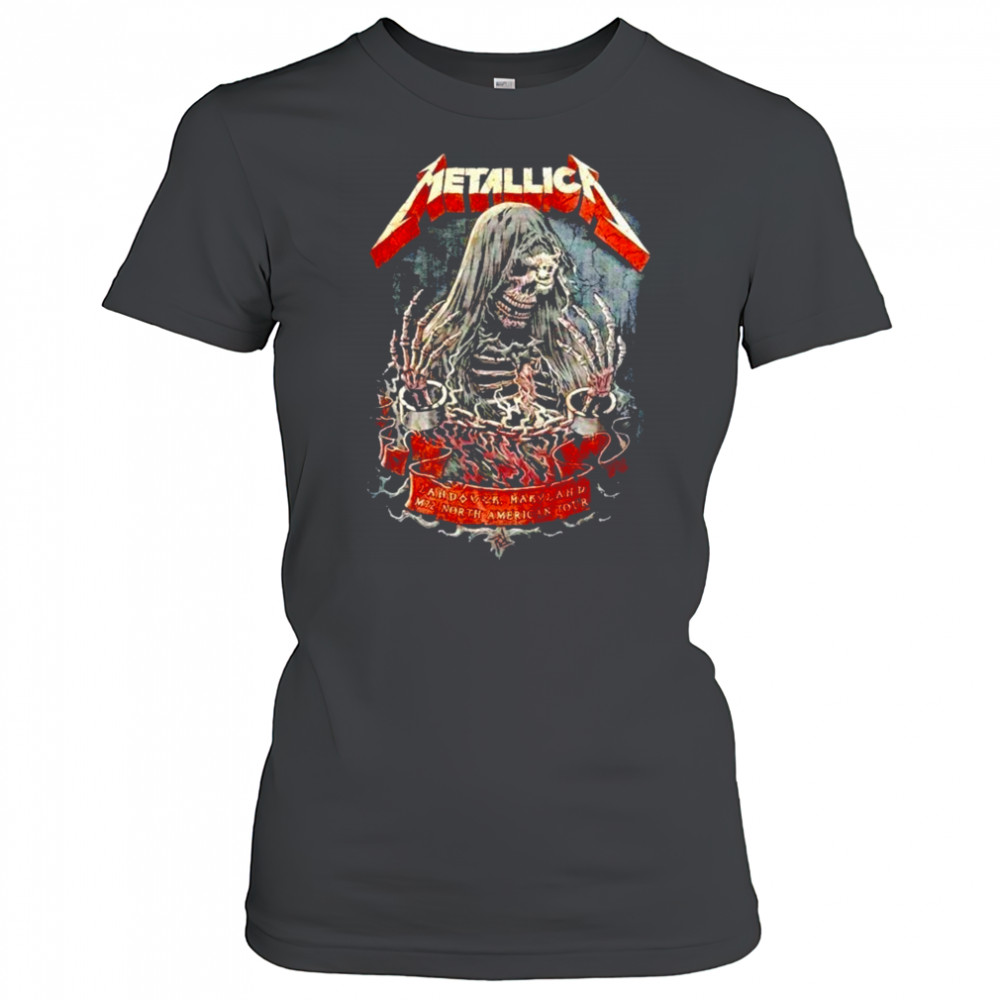 Metallica M72 Landover At Northwest Stadium Washington DC United States On May 28 2025 shirt Women's T-shirt
