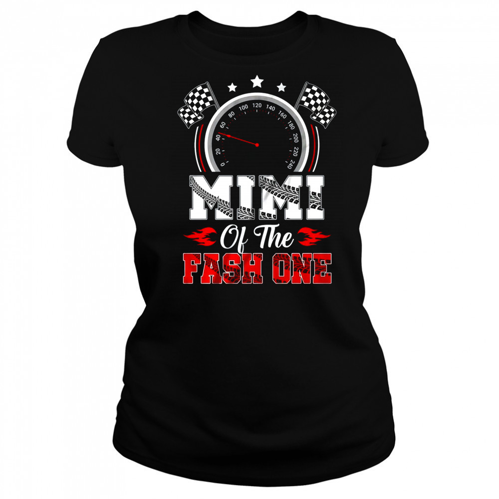 Mimi Of The Fast One 1st Birthday Racing Car Family shirt Women's T-shirt