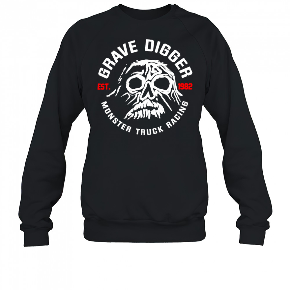 Monster Jam Superstore Grave Digger Retro Ghost shirt Sweatshirt