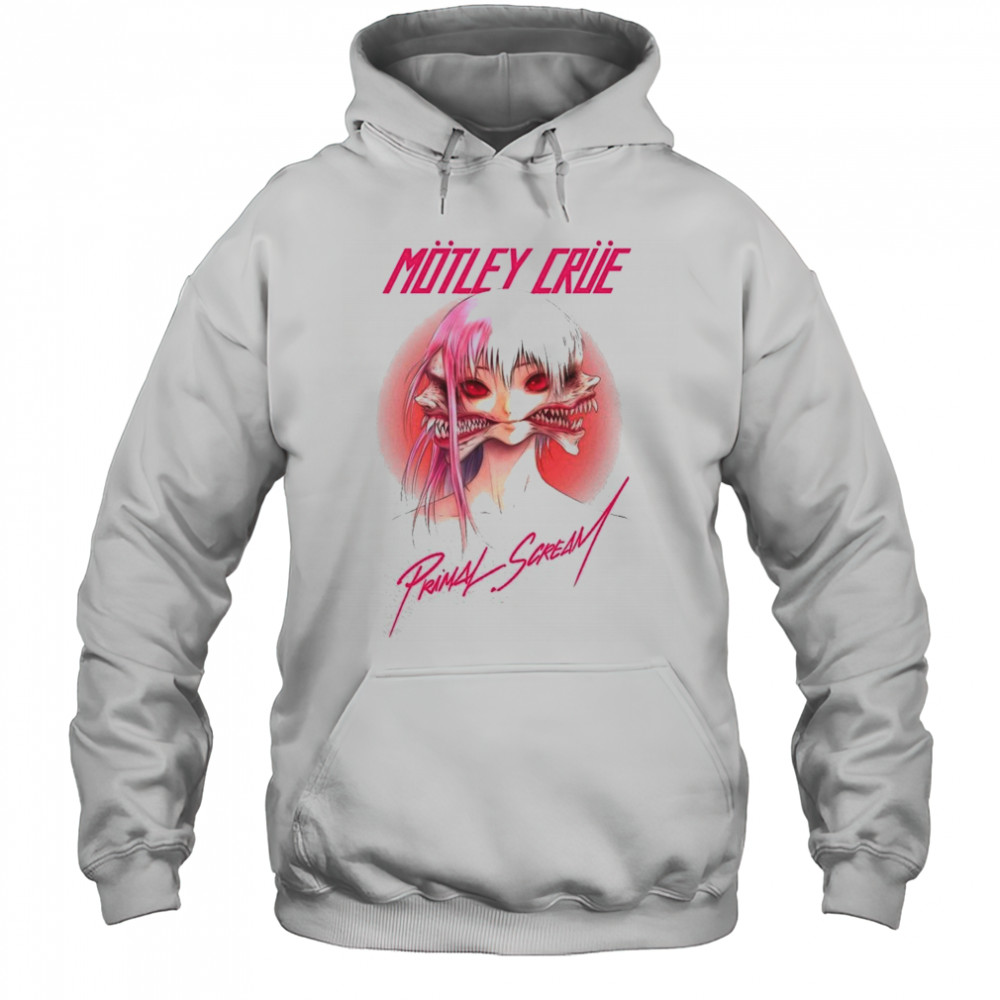 Motley Crue Primal Scream By Brando Chiesa Rockabilia Exclusive shirt Hoodie