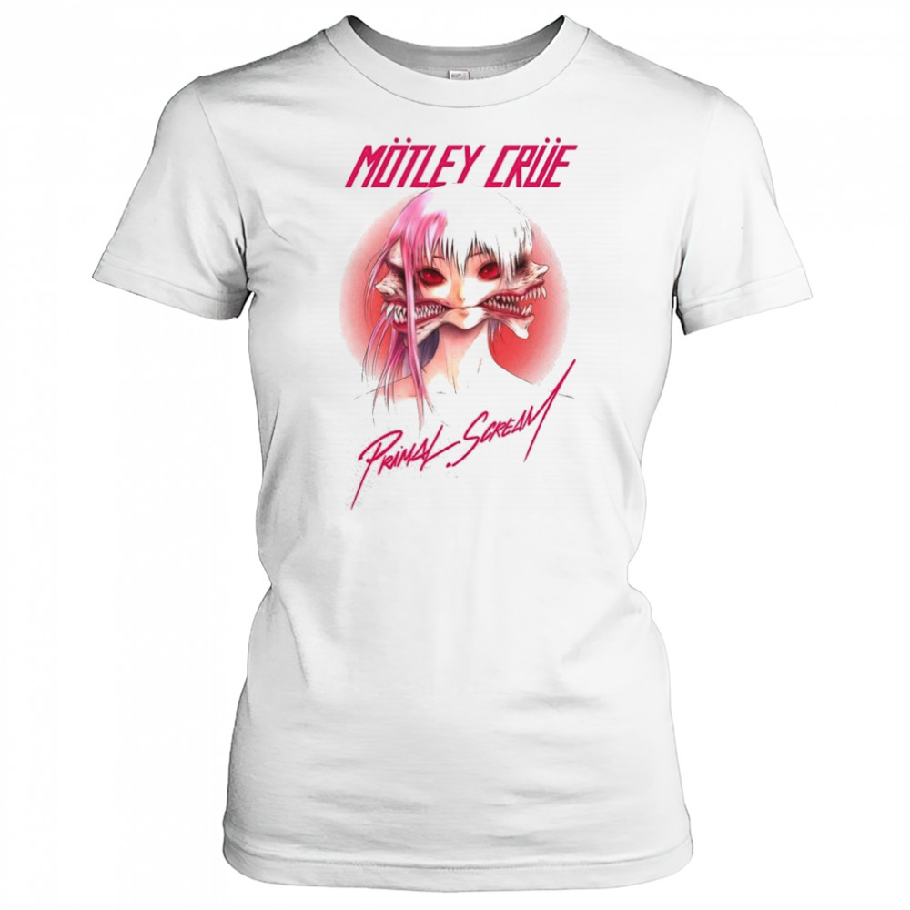 Motley Crue Primal Scream By Brando Chiesa Rockabilia Exclusive shirt Women's T-shirt