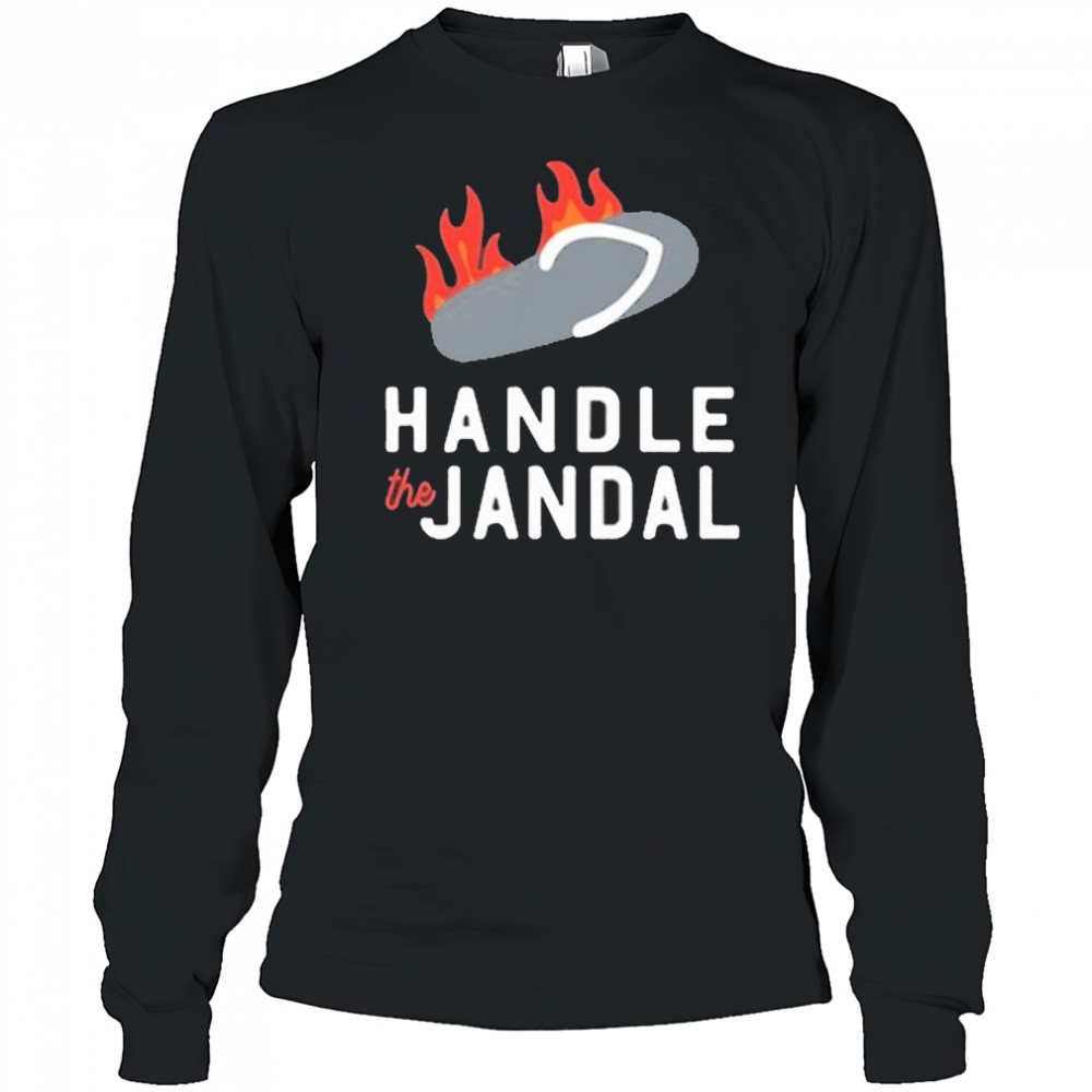 Mr Vintage New Zealand Handle The Jandal shirt Long Sleeved