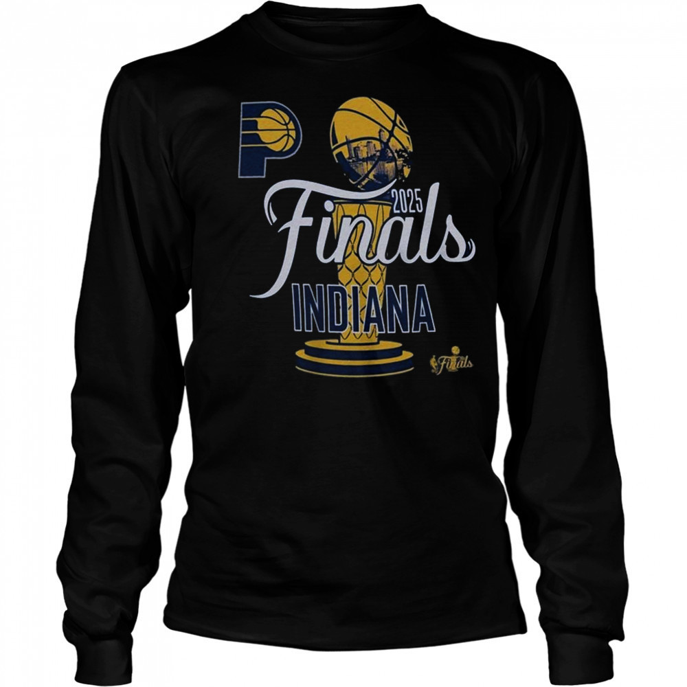 NBA Indiana Pacers 2025 Finals Participant Cruise Shirt Long Sleeved