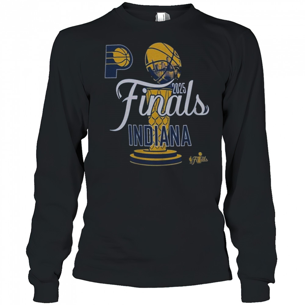 NBA Indiana Pacers 2025 Finals Participant Cruise Shirt Long Sleeved