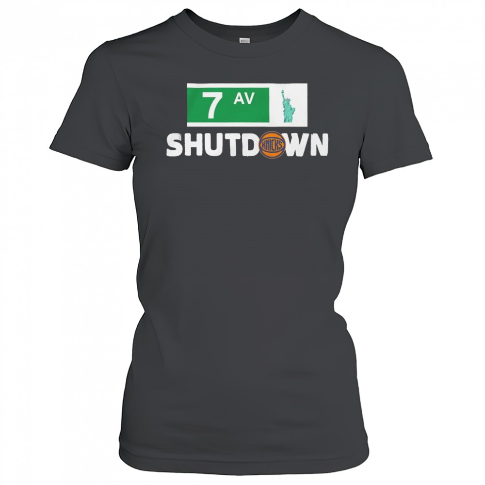 New York Knicks 7th Avenue Shutdown Shirt Women's T-shirt