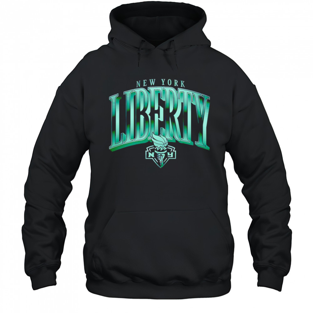 New York Liberty Gradient Heavy classic shirt Hoodie