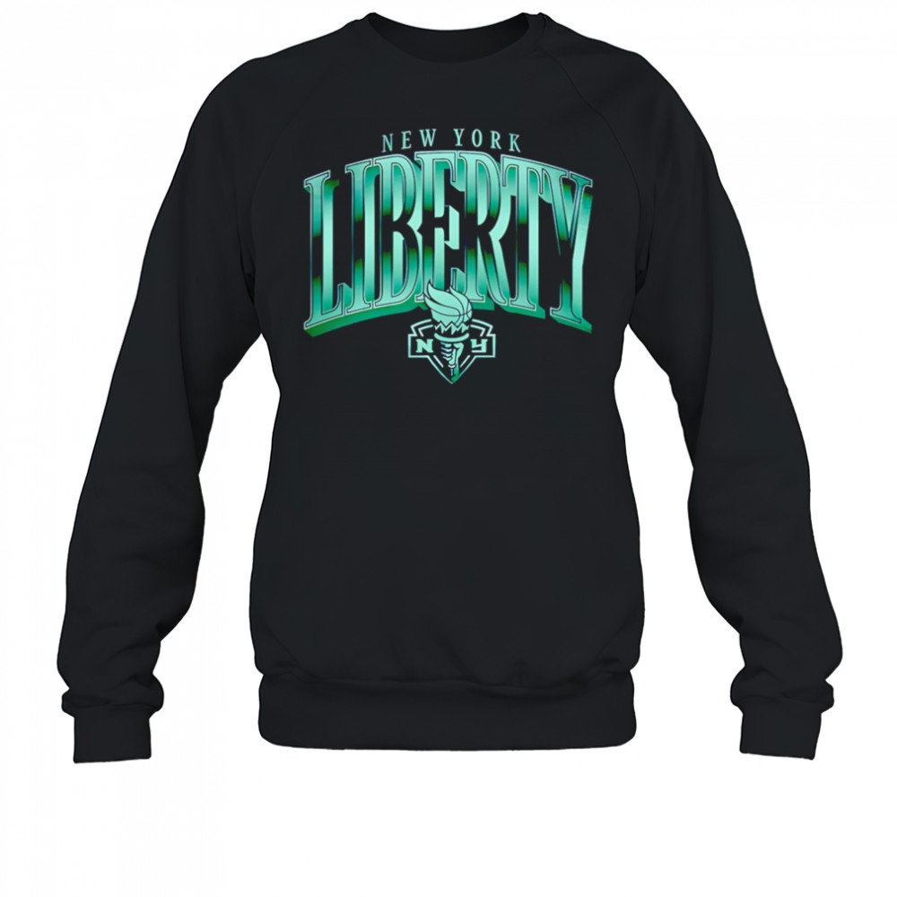 New York Liberty Gradient Heavy classic shirt Sweatshirt