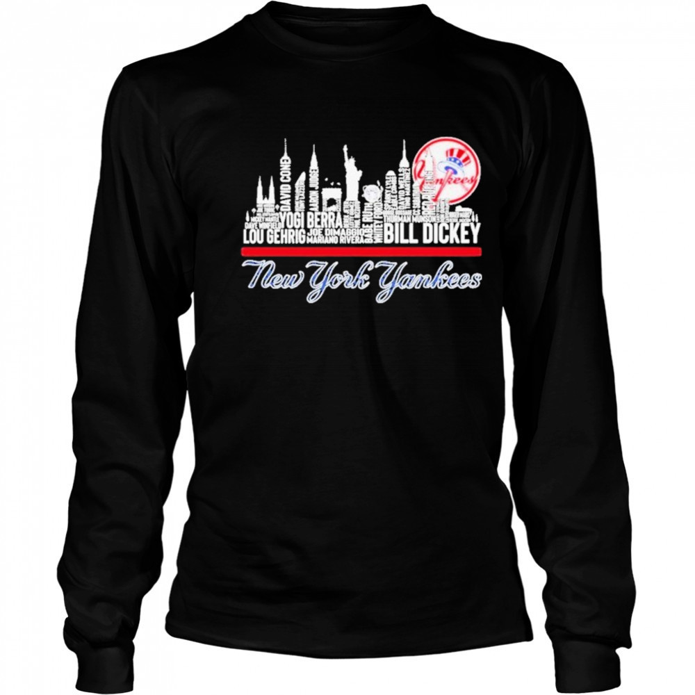 New York Yankees 2025 Skyline City Shirt Long Sleeved