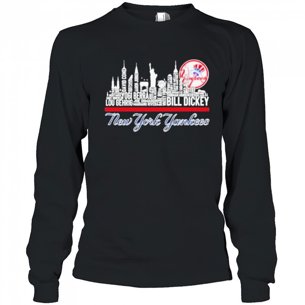 New York Yankees 2025 Skyline City Shirt Long Sleeved