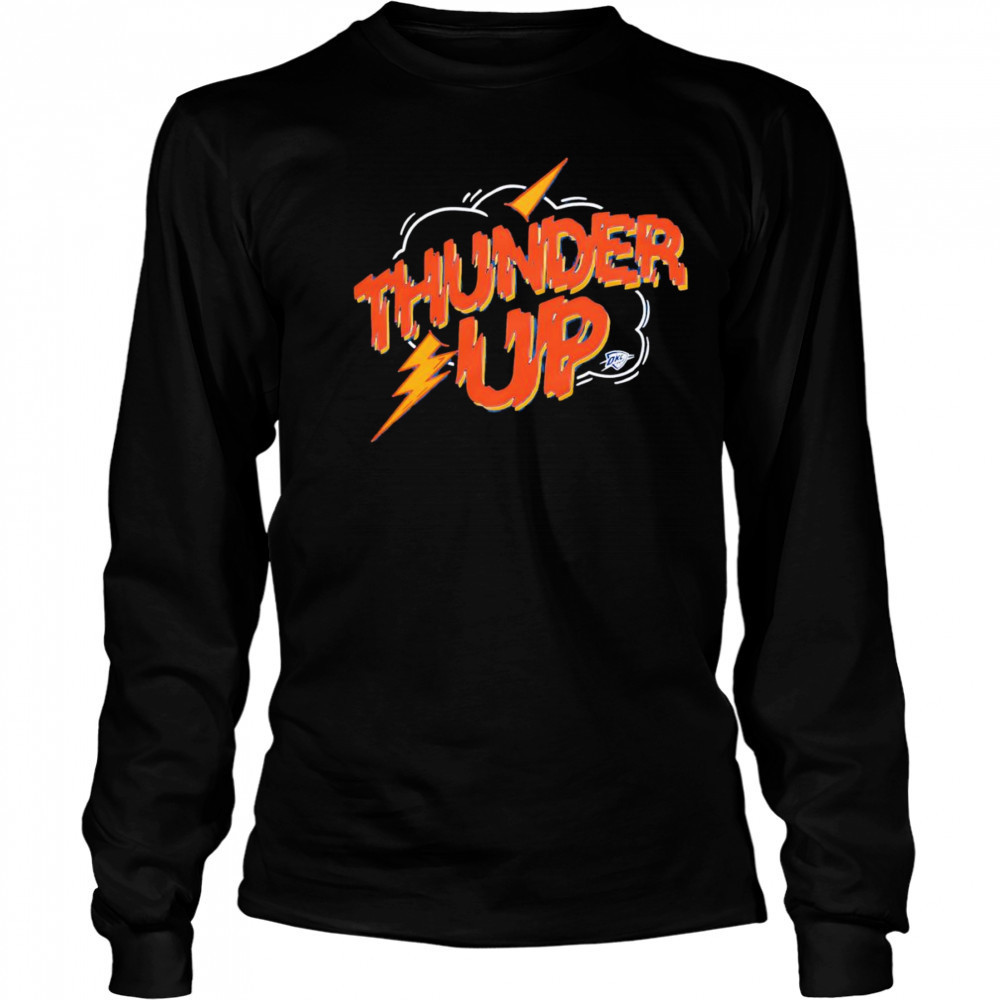 OKC Thunder up shirt Long Sleeved