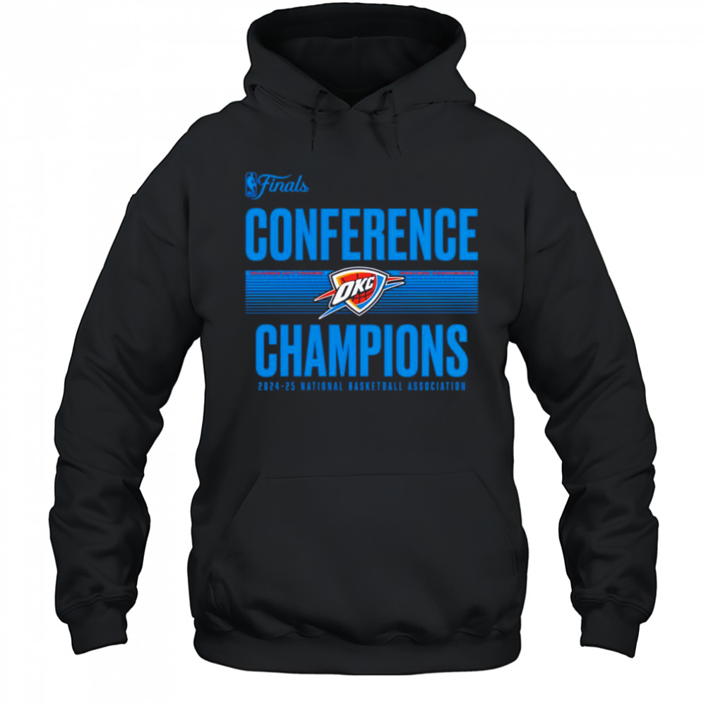 Oklahoma City Thunder 2025 Western Conference Champions Ball Handler shirt Hoodie