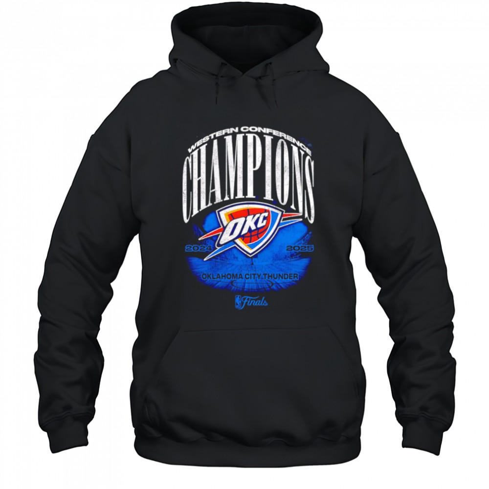 Oklahoma City Thunder 2025 Western Conference Champions Box Out shirt Hoodie