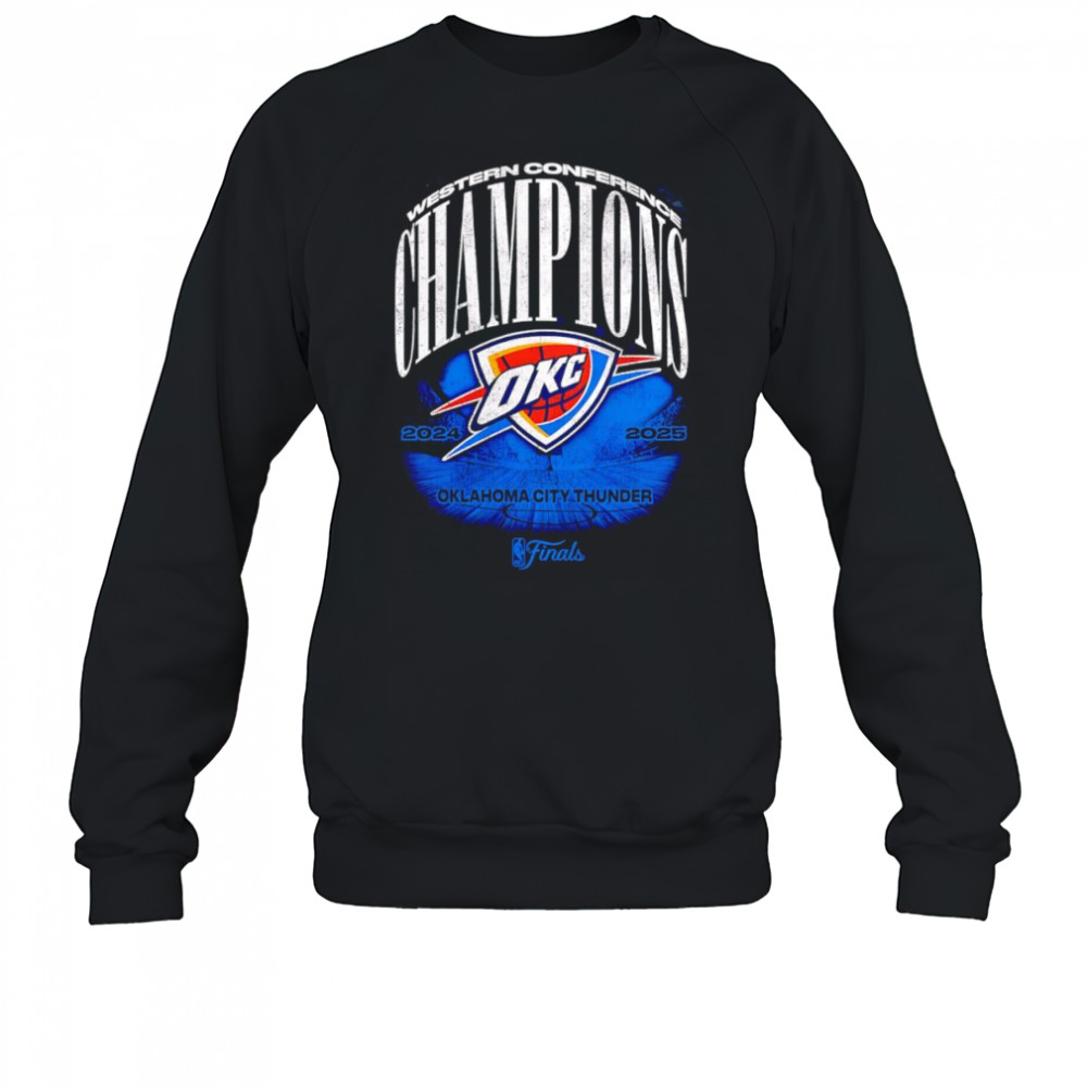 Oklahoma City Thunder 2025 Western Conference Champions Box Out shirt Sweatshirt