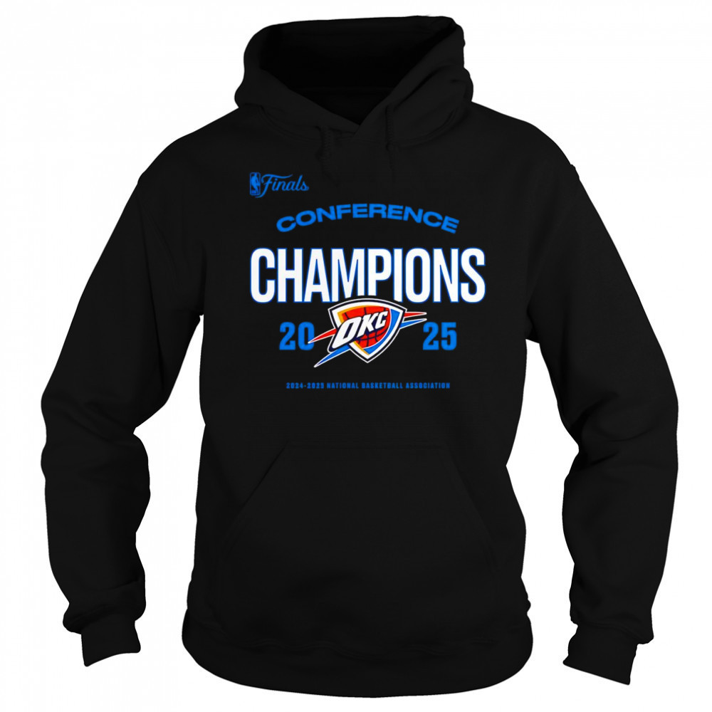 Oklahoma City Thunder 2025 Western Conference Champions shirt Sweatshirt