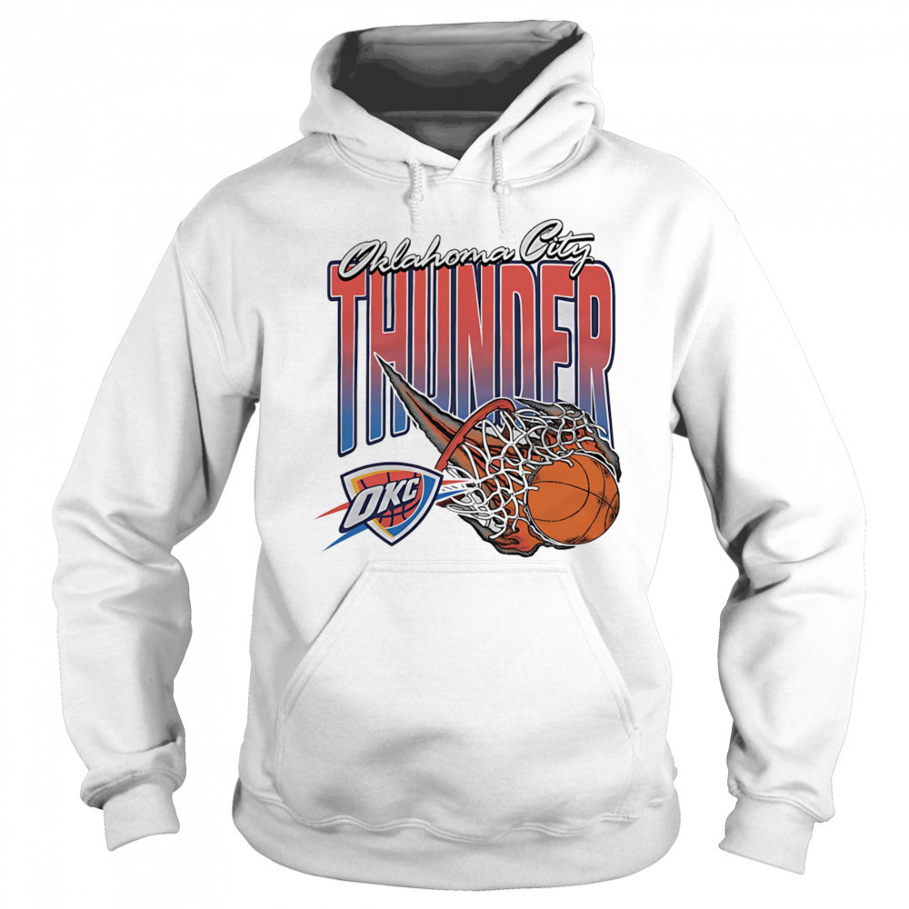 Oklahoma City Thunder on fire basketball shirt Sweatshirt