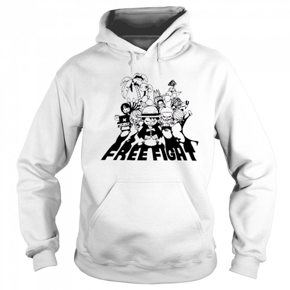 Piece Straw Hat Crew Free Fight Shirt Sweatshirt
