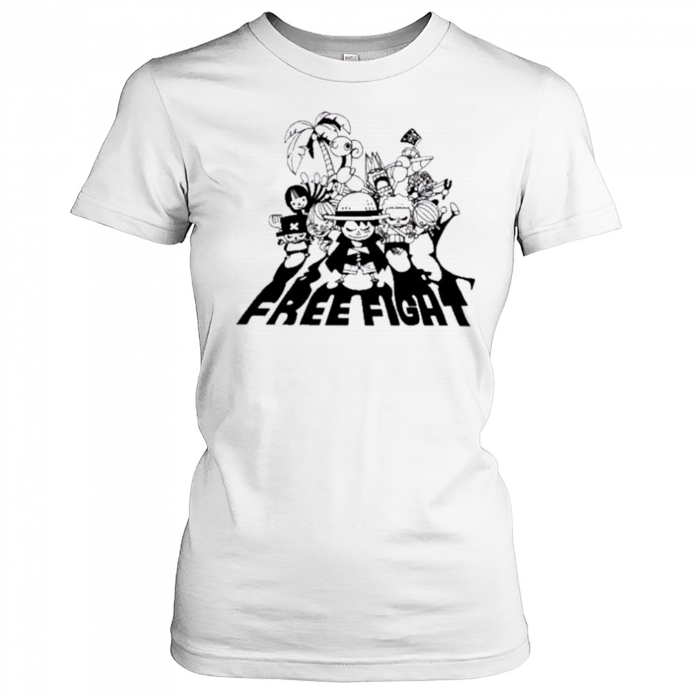 Piece Straw Hat Crew Free Fight Shirt Women's T-shirt