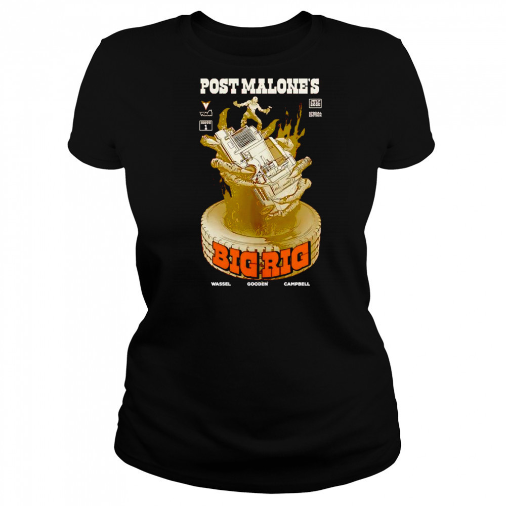 Post Malone Big Rig 2025 Tour shirt Women's T-shirt