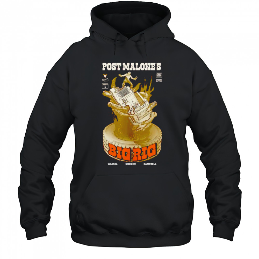 Post Malone Big Rig 2025 Tour shirt Hoodie